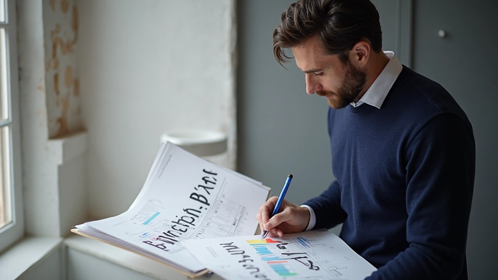 Contrast en gewicht in typografische hiërarchie demonstratie